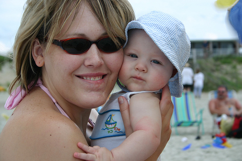 Enjoying Your Crystal Coast Vacation with Your Beach Baby